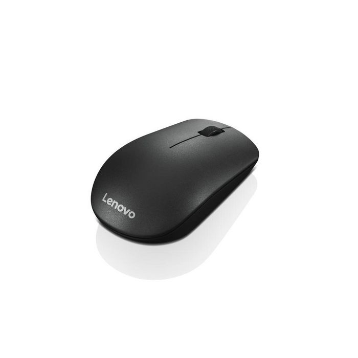 Lenovo - Souris sans fil 400, 1200 DPI, connexion 2.4 GHz via Nano USB, design ambidextre et portable - 65 g