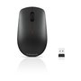 Lenovo - Souris sans fil 400, 1200 DPI, connexion 2.4 GHz via Nano USB, design ambidextre et portable - 65 g