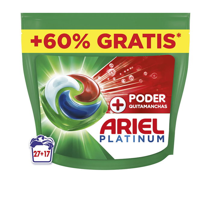 Ariel PLATINUM PODS Extra Pouvoir Détachant 44 capsules Ariel PLATINUM PODS Extra Pouvoir Détachant 44 capsules