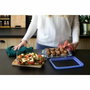 Pyrex Lot de 3 Boîtes de Conservation Zero Plastic 0,8 L
