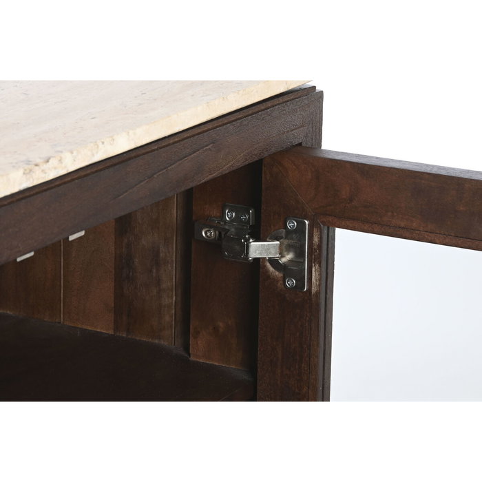 Buffet Home ESPRIT Marbre Bois de manguier 200 x 40 x 70 cm Buffet Home ESPRIT Marbre Bois de manguier 200 x 40 x 70 cm