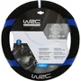 WRC Couvre-volant Blue Race universel pour volant 35-38 cm, antidérapant, protection chaleur et froid