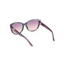 Guess By Marciano GM00011 Lunettes de Soleil Femme Oeil de Chat Acétate LilaHavana 58 mm