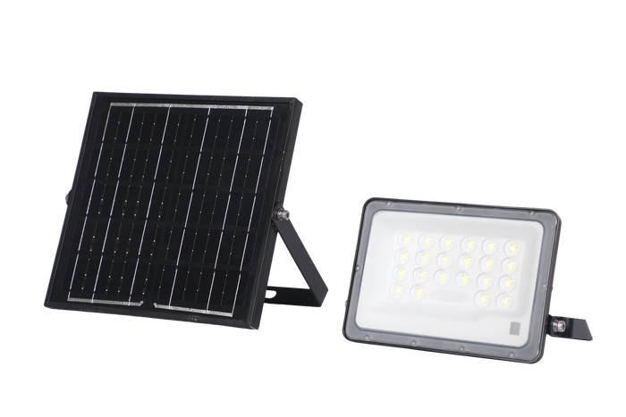 Projecteur LED solaire 50 W 3CCT 750 lm IP65 Projecteur LED solaire 50 W 3CCT 750 lm IP65