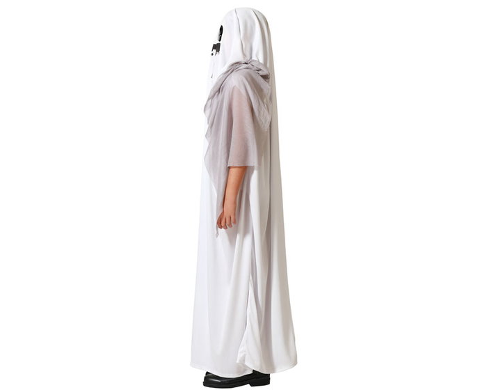 atosa Déguisement Fantôme Blanc avec Capuche pour Enfant