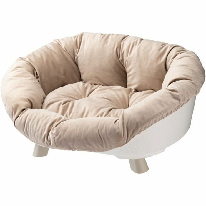 Ferplast Panier corbeille blanc avec coussin - Taille L