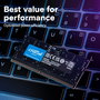 Crucial CT64G56C46S5 - Mémoire RAM 64 Go DDR5 5600 MHz SODIMM pour PC portable (Kit de 2 barrettes de 32 Go)