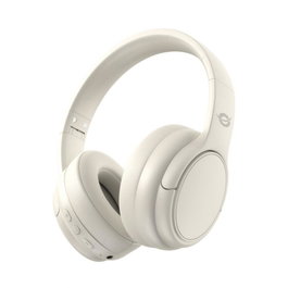 Conceptronic PARRIS03C Casque sans fil Bluetooth 5.4 Blanc avec entrée jack 3,5 mm et charge USB-C