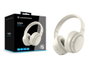 Conceptronic PARRIS03C Casque sans fil Bluetooth 5.4 Blanc avec entrée jack 3,5 mm et charge USB-C