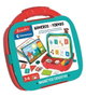 Clementoni Maletín magnético nombres et formes, valise d'activités magnétiques, éducatif, dimensions 27,5x23x5 cm, à partir de 3 ans