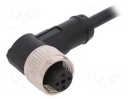 LAPP Câble pour capteurs M12 femelle angulaire 4 broches 5m noir