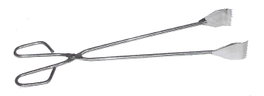 GARCIMA Pince de barbecue REF-14 C en acier inoxydable 30x6 cm
