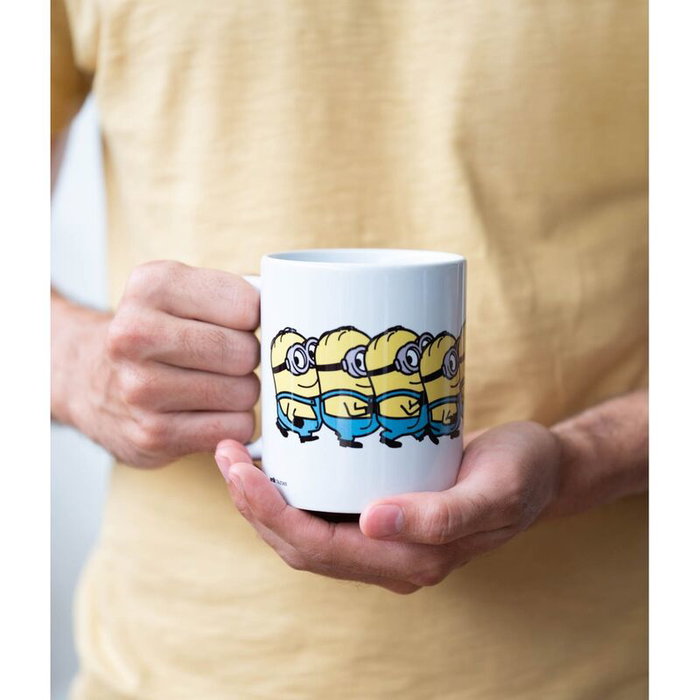 ERIK Tasse Dave Minions 350 ml en Céramique, Lavable Lave-vaisselle et Micro-ondes, Hauteur 10 cm