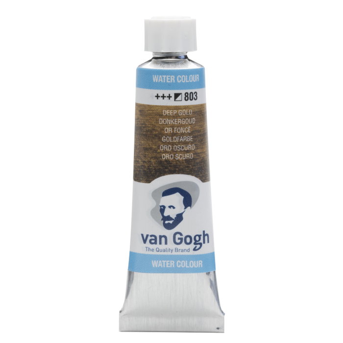 Van Gogh Aquarelle Tube 10 ml Or Foncé 803 Van Gogh Aquarelle Tube 10 ml Or Foncé 803
