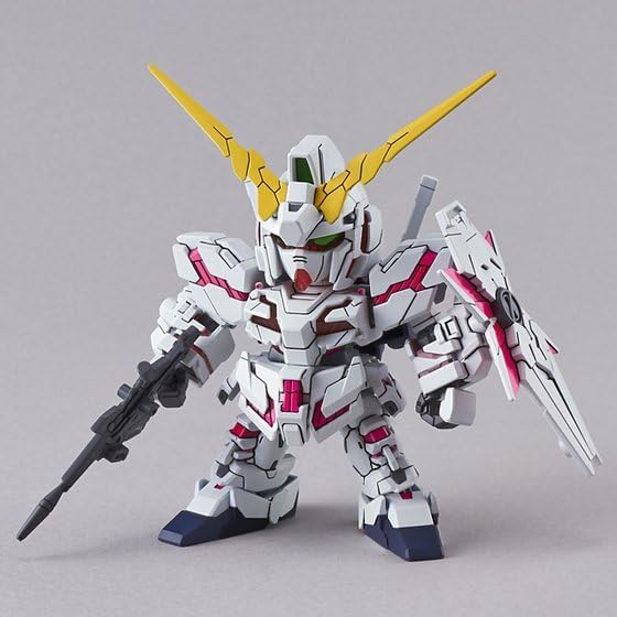 Bandai SD EX-005 Maquette SD Gundam EX-Standard 005 Unicorn Mode Destroy, Kit Modèle Gunpla, Snap Fit, 20.5 cm