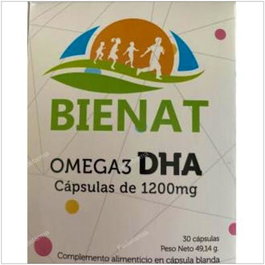 BIENAT DHA OMEGA 3 1200mg 30cap.