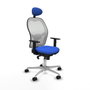 Piqueras y Crespo Chaise de Bureau Jorquera 1D086N1 Bleu