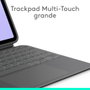 Logitech Combo Touch Coque Clavier avec Trackpad pour Apple iPad Pro 11 pouces (M4), QWERTY Espagnol, Grafit