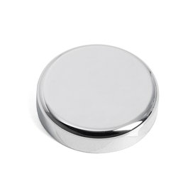 Salice P2CTA06 Tapa Embellecedor Ronde Ø30 mm pour Hinge S200 Chrome, Plastique, Compatible avec Art. 30.245 pour Porte en Verre