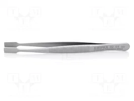 KNIPEX Pince à épiler droite 120 mm bec pelle