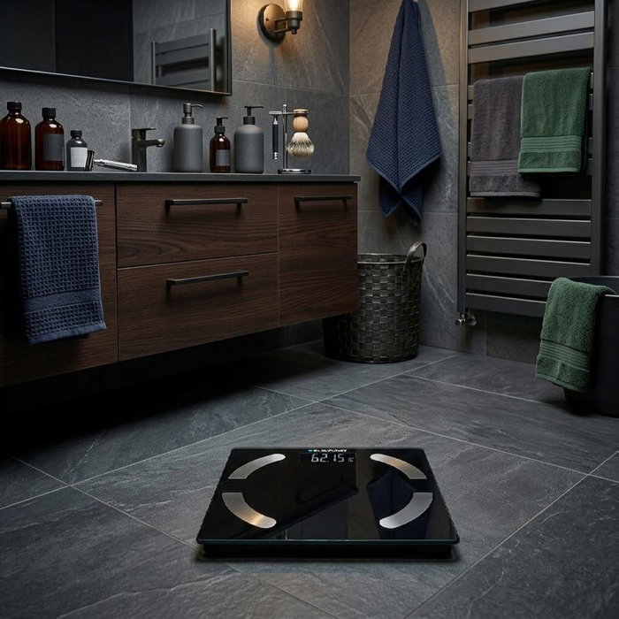Balance Numérique de Salle de Bain Blaupunkt BP5010 Noir