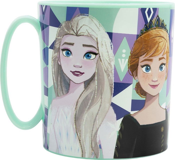 Licensing Taza Micro 350 mL Frozen CZ11393 Tasse Enfant 4+ Plastique Recyclable Micro-ondes Disney