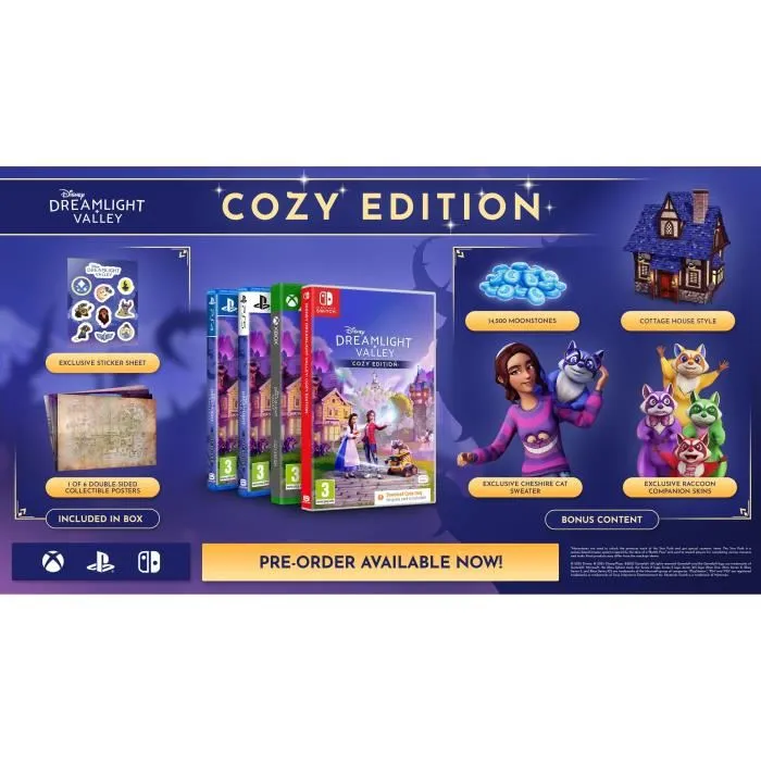 Just For Games Disney Dreamlight Valley Cozy Edition - Jeu PS5 Version Française
