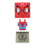 Rubiks - Cube magique 3x3 Spiderman Marvel - Jeu de casse-tête et puzzle à collectionner pour enfants et adultes