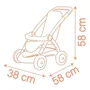 Smoby Baby Nurse Poussette pour Enfants à partir de 18 mois SMO3032162540244