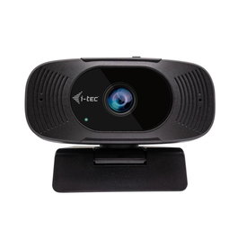 i-tec Solomon 300 Webcam 4K Ultra HD 8.29MP 92° Angle de Vision Large USB Plug & Play pour Streaming et Vidéoconférence Noir