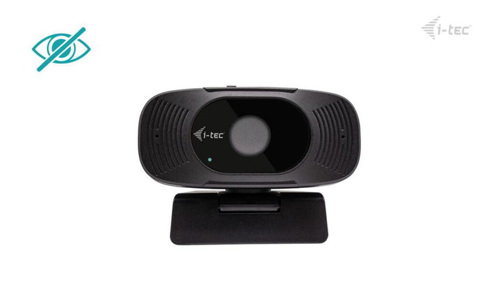 i-tec Solomon 300 Webcam 4K Ultra HD 8.29MP 92° Angle de Vision Large USB Plug & Play pour Streaming et Vidéoconférence Noir