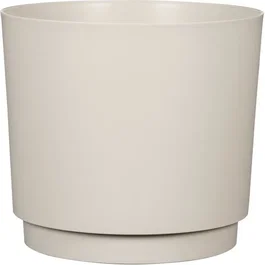 Deroma Pot de fleurs rond 236 - 13 L - Beige