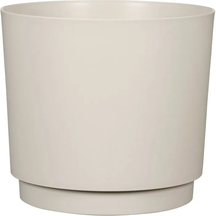 Deroma Pot de fleurs rond 236 - 13 L - Beige Deroma Pot de fleurs rond 236 - 13 L - Beige