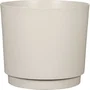 Deroma Pot de fleurs rond 236 - 13 L - Beige
