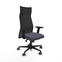 Piqueras y Crespo Chaise de Bureau Albacete Gris Foncé