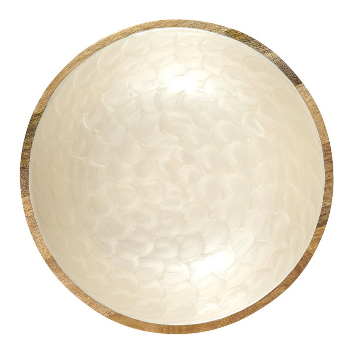 Home Deco Factory Ensaladera Mango Nerina D.27,5 Home Deco Factory Ensaladera Mango Nerina D.27,5