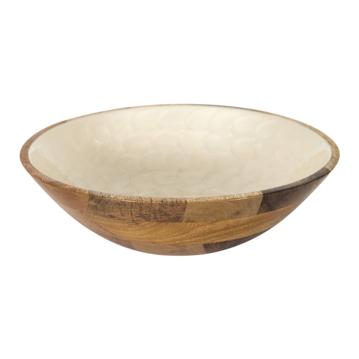 Home Deco Factory Ensaladera Mango Nerina D.27,5 Home Deco Factory Ensaladera Mango Nerina D.27,5