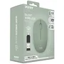 Port Designs Souris Sans Fil 900543 Collection II, Olive Vert, Technologie Wireless 2.4 GHz, Design Ultra Compact et Silencieux