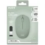 Port Designs Souris Sans Fil 900543 Collection II, Olive Vert, Technologie Wireless 2.4 GHz, Design Ultra Compact et Silencieux