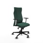 Piqueras Y Crespo Fauteuil Albacete, Mécanisme Synchrone, Vert Bouteille