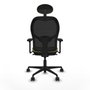 Piqueras y Crespo Chaise de Bureau avec Appui-tête Jorquera 3D036N1 Vert