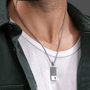 Collier Homme Police PEAGN0078101 Argenté