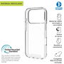 Protection pour téléphone portable Muvit for Change iPhone 17 Pro Max Transparent