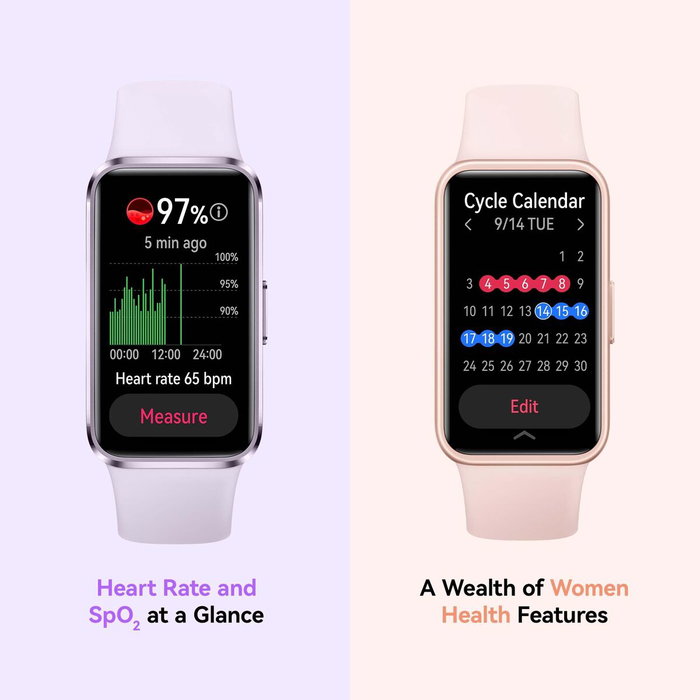 Bracelet d'activités Huawei 55020EEK Rose 1,47"