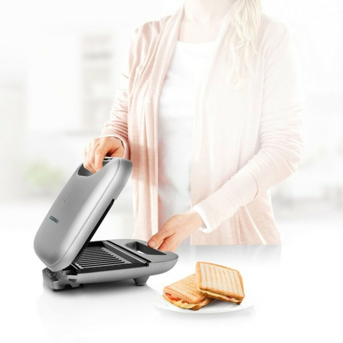 Appareil à Sandwich Gril Princess 01.127003.01.001 Noir Argenté 750 W