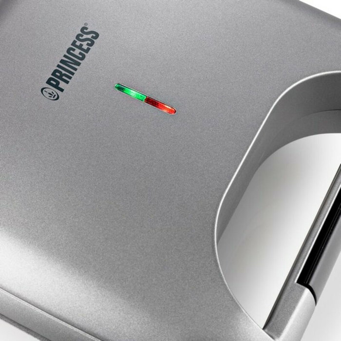 Appareil à Sandwich Gril Princess 01.127003.01.001 Noir Argenté 750 W
