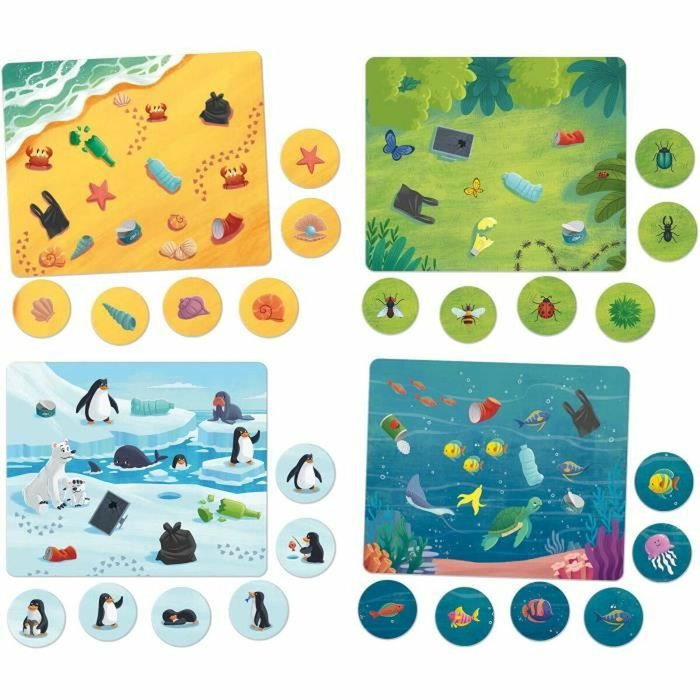 Lisciani Giochi Ensemble pour la planète - Jeu de Plateau LIFE SKILLS