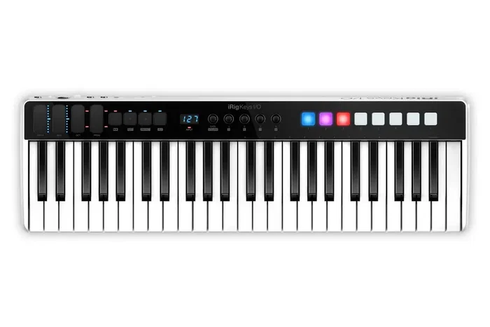 IKMULTIMED Irig Keys I/O 49 - Clavier maître MIDI 49 touches avec interface audio USB