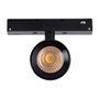 Luminaria LED Mini 7W 700Lm CRI90 4200K Noir pour Rail Magnétique