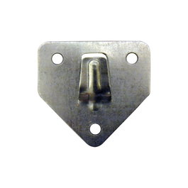 Edm Plaque de suspension pour extincteur modèle CG14 en acier zincé